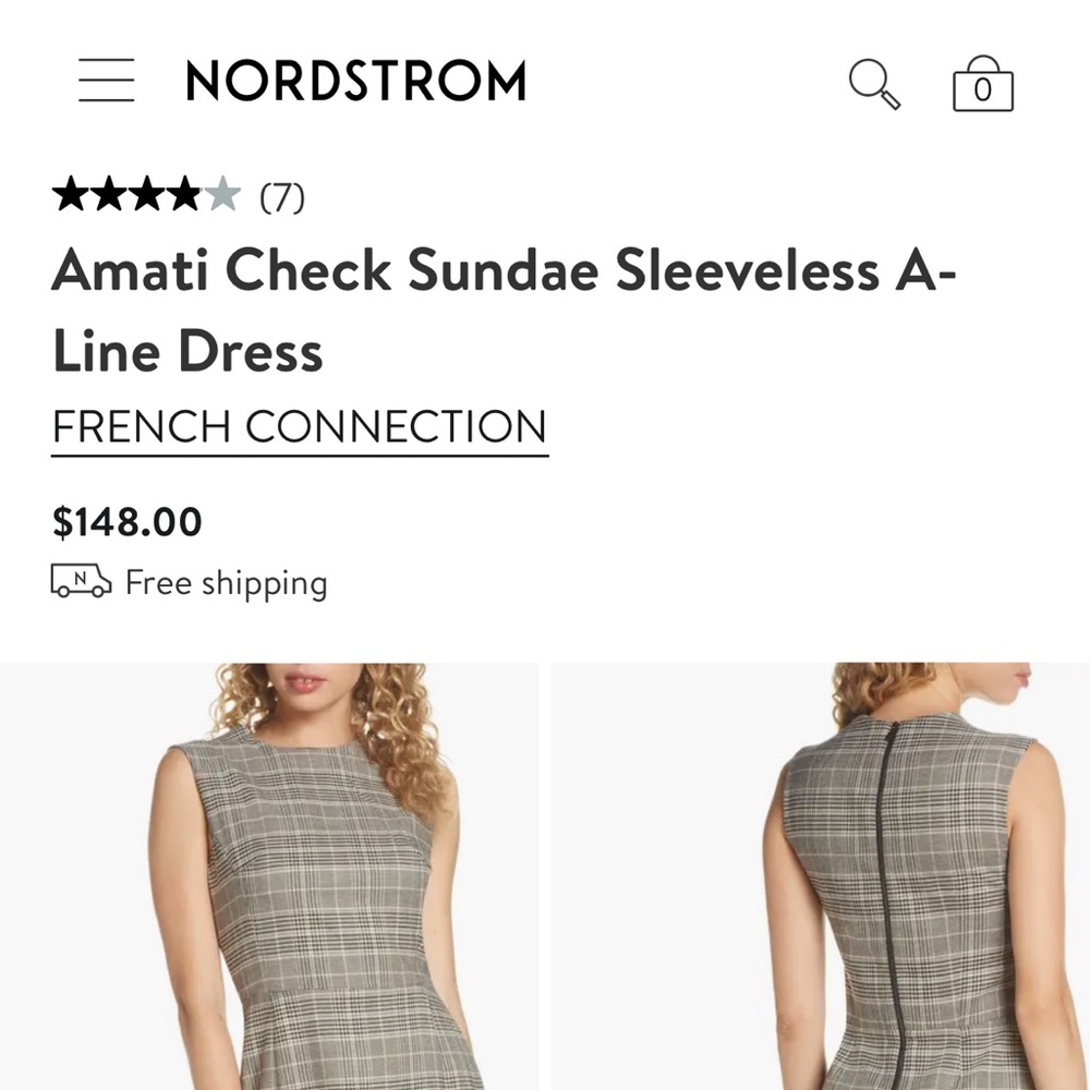 *NWT & Newest Collection*- French Connection Dress- Biz in  day, Party @ night!